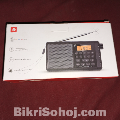 3 band digital radio with Bluetooth speaker
